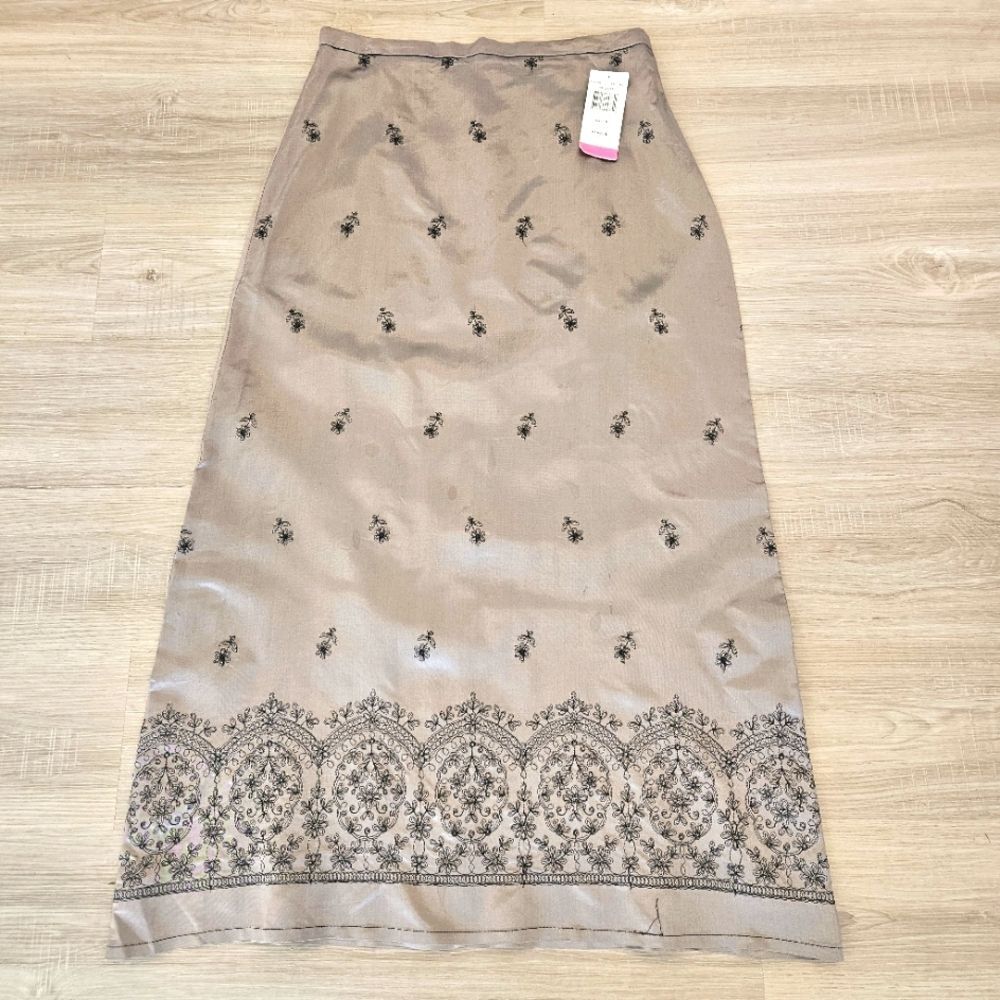 NWT Vintage Y2K Sz 16 J.R. Nites By Caliendo Iridescent Skirt Fairy Whimsigoth